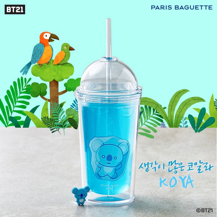 韓國Paris Baguette巴黎貝甜和BTS防彈少年團BT21聯名