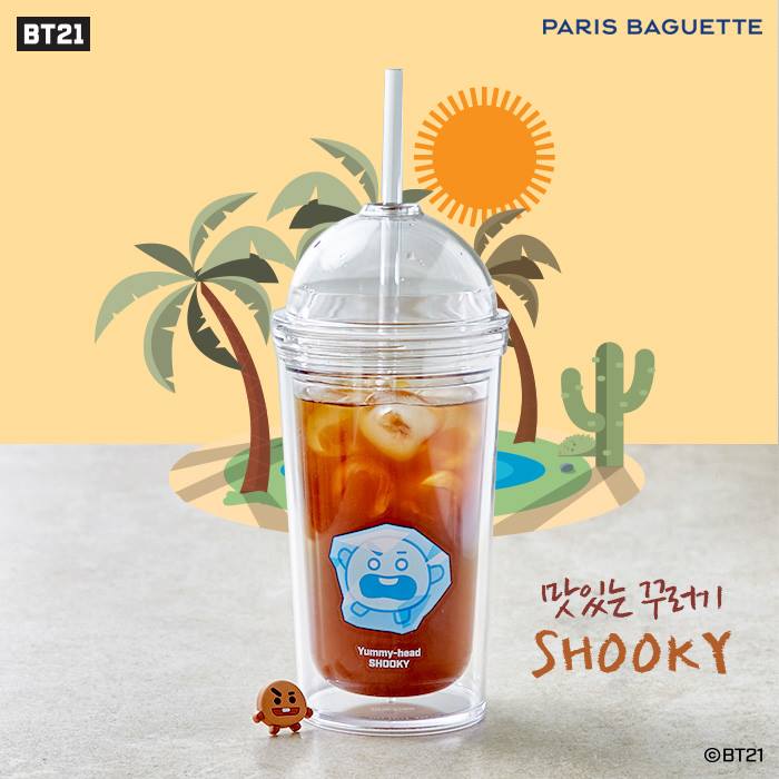 韓國Paris Baguette巴黎貝甜和BTS防彈少年團BT21聯名