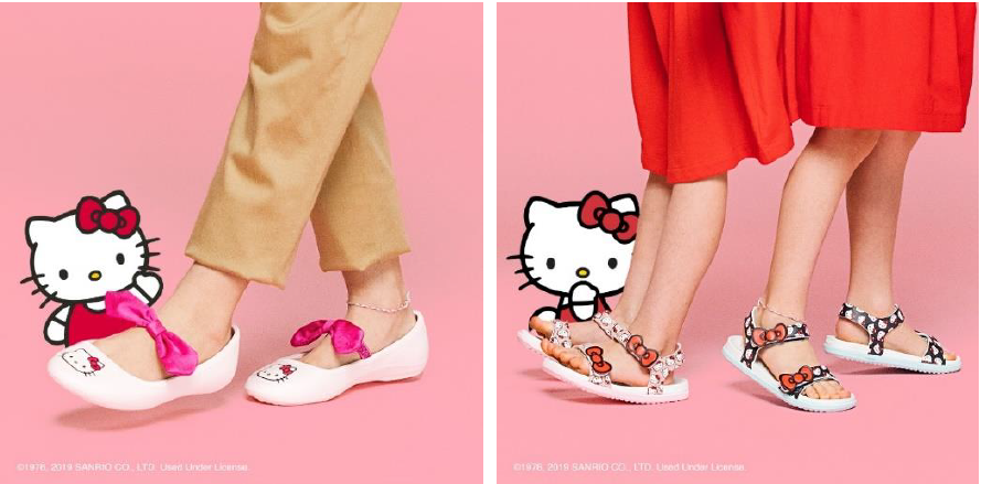 KITTY迷注意！2019春夏4月HELLO KITTY®聯名鞋款登場啦