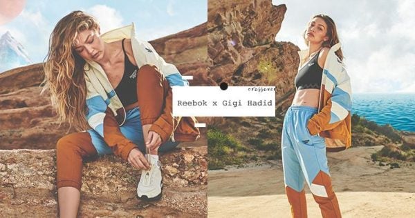 Reebok再次攜手國際超模Gigi Hadid 全新聯名系列注入戶外運動風格 完美融合時尚潮流