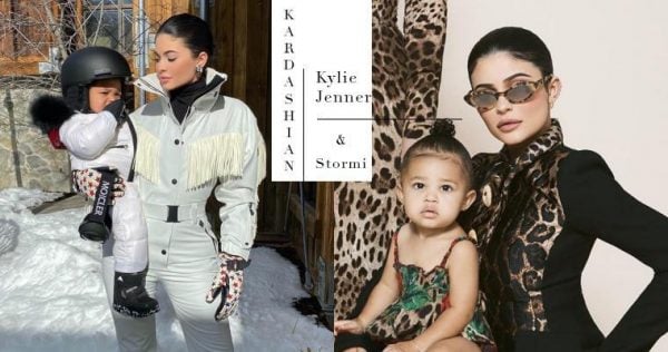 地表最強母女檔！Kylie Jenner攜手女兒大玩超潮親子裝～富豪日常這樣穿