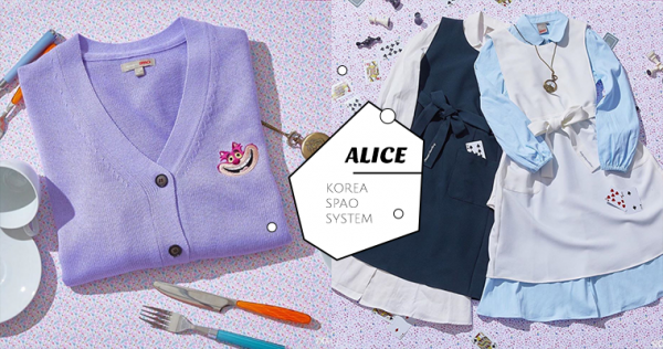 迪士尼聯名再＋1！2020最新「SPAO x 愛麗絲夢遊仙境」新款上市，跟ALICE一起展開新冒險吧～