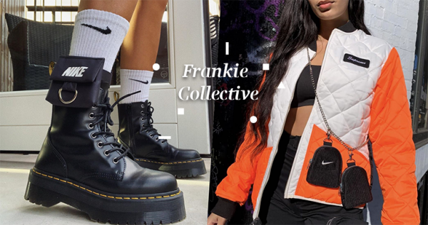 Nike外套搖身一變時髦小包？Frankie collective每樣改造商品都是獨一無二