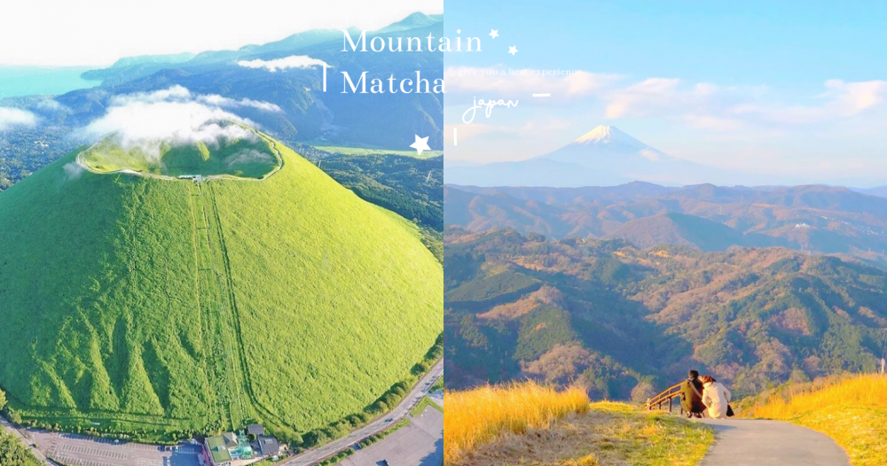 日本超壯觀「抹茶山」！夢幻抹茶綠＋無敵山景，伊豆大室山懶人包！