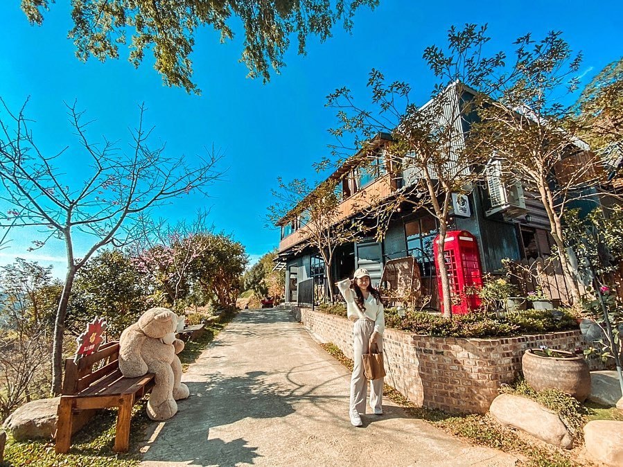 【桃園｜復興】台七線上的景觀咖啡廳，坐擁碧水藍天的美景