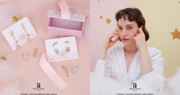 Bonny&Read 飾品再度聯手三麗鷗大明星！用Kikilala雙子星來滿足少女們善變的心～