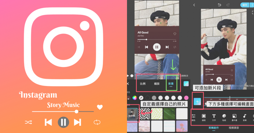 IG「限時動態音樂」怎麼放？編輯手把手超詳細教學，4招製作必須收藏！