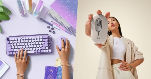 Logitech POP潮玩無線鍵鼠2022潮感再度爆襲！「星暮紫」、「迷霧灰」新色搶手登場