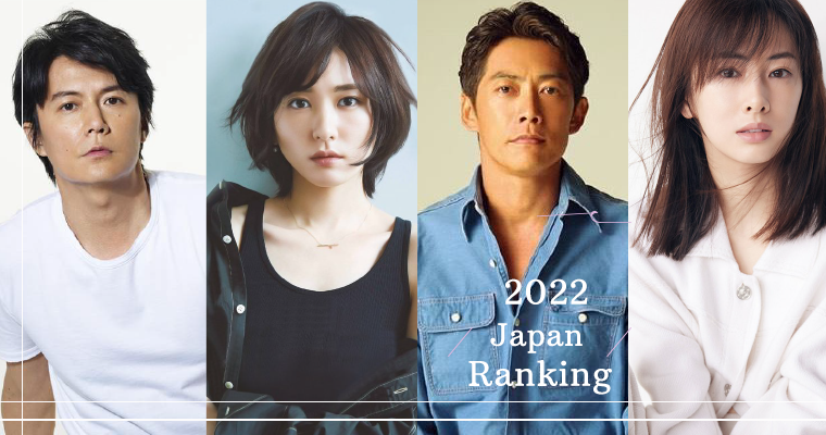 2022日網票選！最想要擁有他們長相的日本男星&女星TOP3，榜上高顏質讓人超信服！