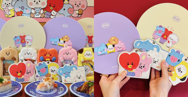 藏壽司宇宙明星熱潮不斷！BT21特色店再抽多樣好禮，三項新品解鎖極致味覺體驗～