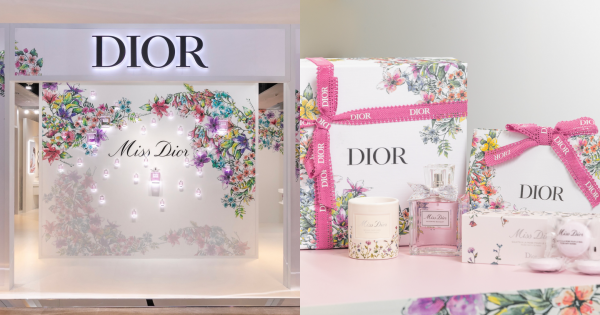 全台唯一「MISS DIOR 花漾迪奧愛戀快閃店」 台北信義新光三越 A11 浪漫開幕 獨家驚喜愛戀禮讚 絢麗登場