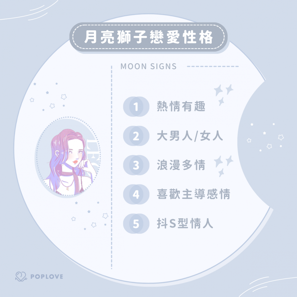 月亮星座戀愛-月亮星座-月亮獅子