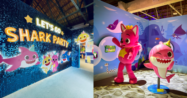 今夏最嗨！PINKFONG BABY SHARK放電趴移展台中新光三越～沁涼熱暑親子遊玩必訪