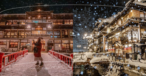 夢境中的景色！日本「銀山溫泉」神隱少女湯屋，冬天配雪景真的美到哭！