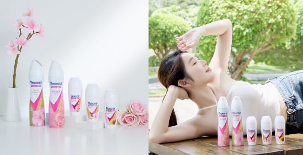 夏季自信穿上無袖的必備法寶！隨時展現清爽女神氣場！「Rexona 蕊娜」制汗亮白一次完成～