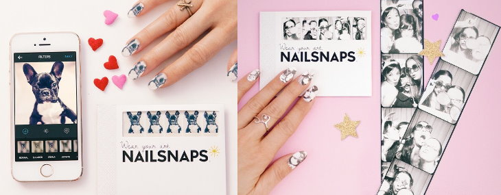 我能把最愛的照片變成美甲貼片嗎？只要使用『NailSnaps』APP就能辦到！